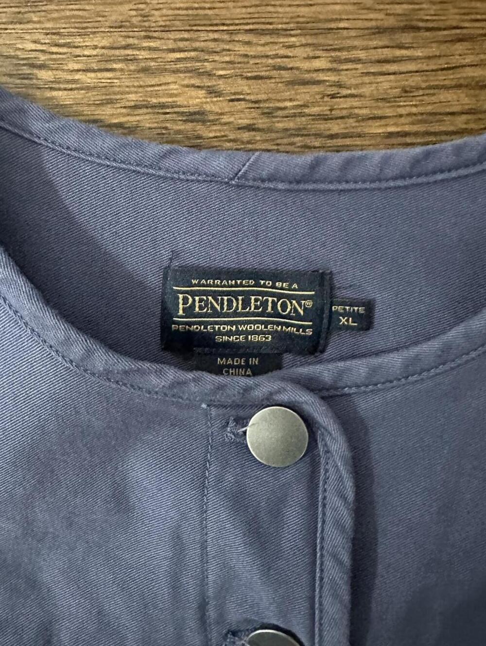 Pendleton blue jacket - Picture 2 of 2